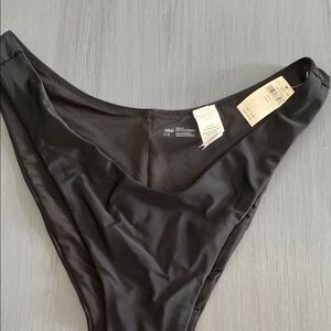 American Eagle Outfitters Black Swim Bottom